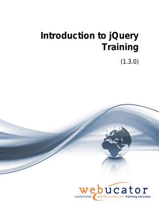 Introduction to jQuery Courseware | Courseware Store