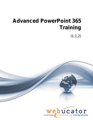 Advanced Microsoft PowerPoint Training