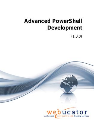 Advanced PowerShell Development