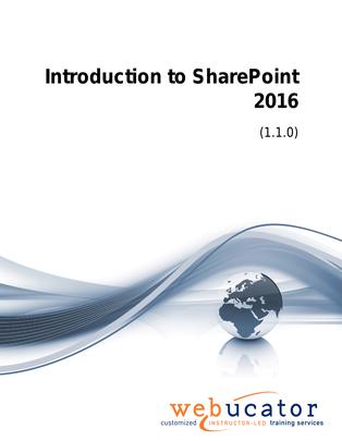 Introduction to SharePoint 2016