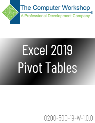 Excel 2019 Pivot Tables